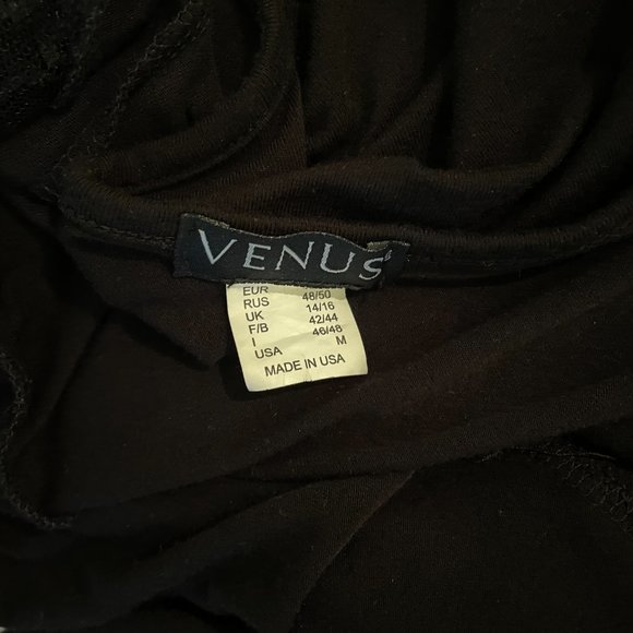 Venus - mini  black dress with lace - size medium  - - Picture 7 of 7